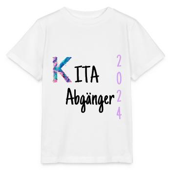 Kita Abgänger Mädchen - Stanley/Stella Kinder T-Shirt MINI CREATOR  - Weiß - Vorne - Maike (125cm)