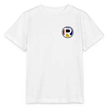 Abréviation R | Point R | Nom R | Logo R | District R - T-shirt bio MINI CREATOR Stanley/Stella Enfant - blanc - Devant - Maike (125cm)