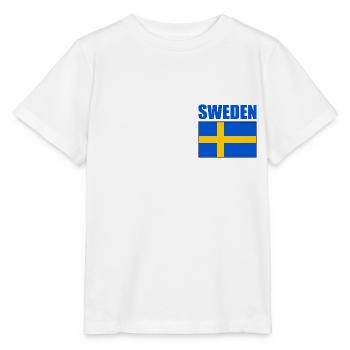 Schweden - Stanley/Stella Kinder T-Shirt MINI CREATOR  - Weiß - Vorne - Maike (125cm)