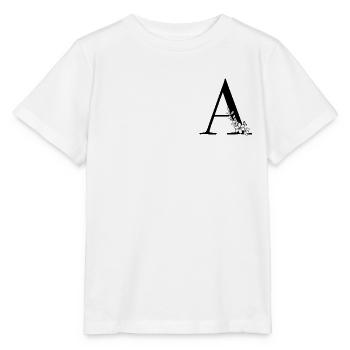 Letter A - Stanley/Stella MINI CREATOR Kids’ T-Shirt - white - Front - Maike (125cm)