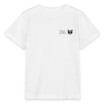 I love you my darling - Stanley/Stella Kinder T-Shirt MINI CREATOR  - Weiß - Vorne - Maike (125cm)