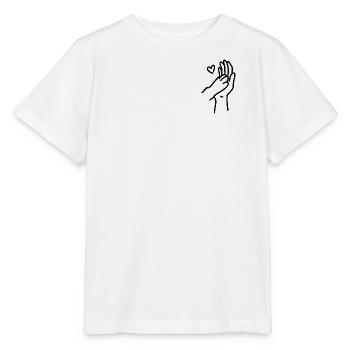 L’amour des chiens - T-shirt bio MINI CREATOR Stanley/Stella Enfant - blanc - Devant - Maike (125cm)