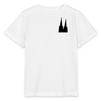 Der Kölner Dom zu Köln - Stanley/Stella Kinder T-Shirt MINI CREATOR  - Weiß - Vorne - Maike (125cm)