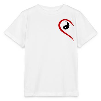 Half Heart Yin Seeks Yang Valentine's Day Couples Love - Stanley/Stella MINI CREATOR Kids’ T-Shirt - white - Front - Maike (125cm)