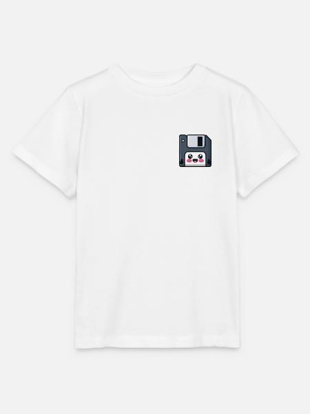 Diskette! Nostalgische Technik! - Stanley/Stella Kinder T-Shirt MINI CREATOR - Weiß