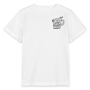 Kaffee Junkie - Stanley/Stella Kinder T-Shirt MINI CREATOR  - Weiß - Vorne - Maike (125cm)