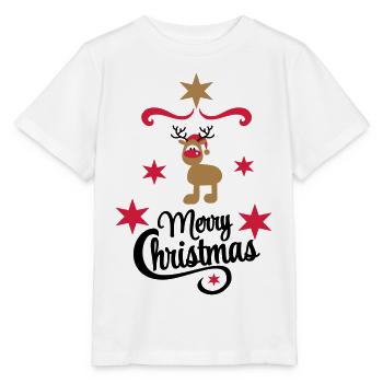 Noël - T-shirt bio MINI CREATOR Stanley/Stella Enfant - blanc - Devant - Maike (125cm)