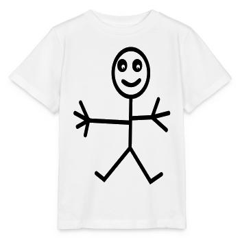 comic - Stanley/Stella Kinder T-Shirt MINI CREATOR  - Weiß - Vorne - Maike (125cm)