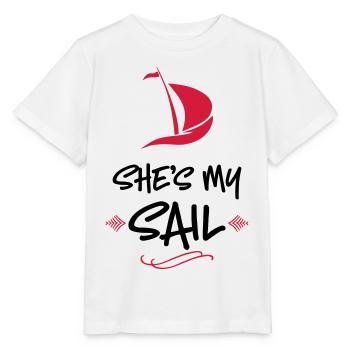 mariage - T-shirt bio MINI CREATOR Stanley/Stella Enfant - blanc - Devant - Maike (125cm)