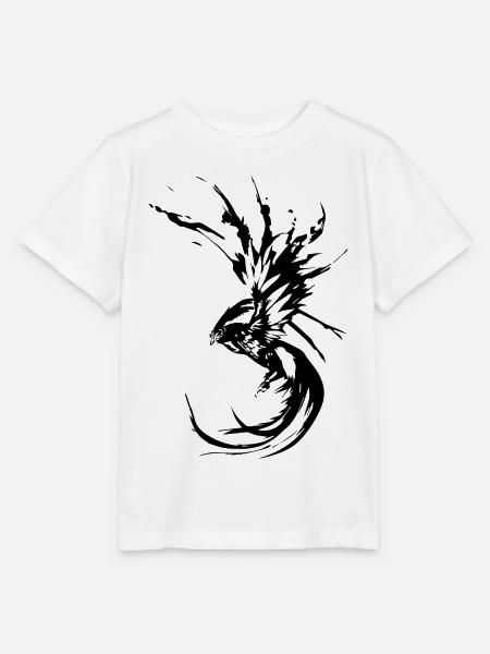 Phönix-Mythischer Vogel - Stanley/Stella Kinder T-Shirt MINI CREATOR  - Weiß