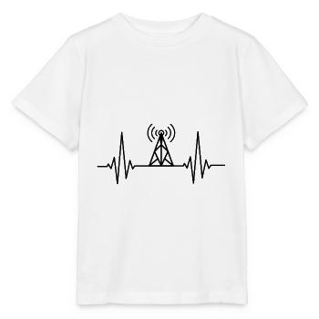 Amateur Radio Radio Radio Radio Radio Amateur Gift - Stanley/Stella MINI CREATOR Kids’ T-Shirt - white - Front - Maike (125cm)