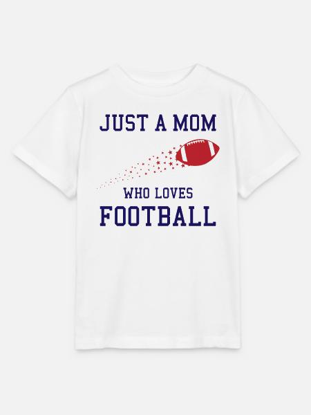 Football Mama Highlight - Stanley/Stella Kinder T-Shirt MINI CREATOR  - Weiß