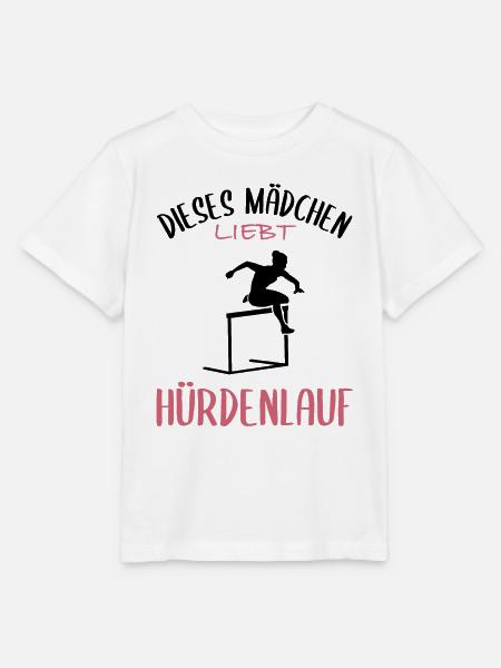 Hürdenlauf-Liebe - Mädchenpower - Stanley/Stella Kinder T-Shirt MINI CREATOR - Weiß