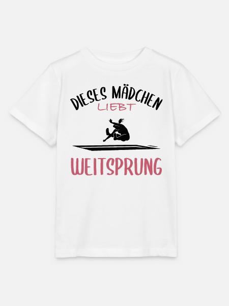 Weitsprung-Liebe - Stanley/Stella Kinder T-Shirt MINI CREATOR  - Weiß