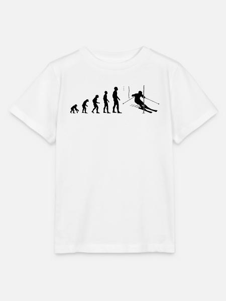 Pisten-Evolution Geschenk - Stanley/Stella Kinder T-Shirt MINI CREATOR - Weiß