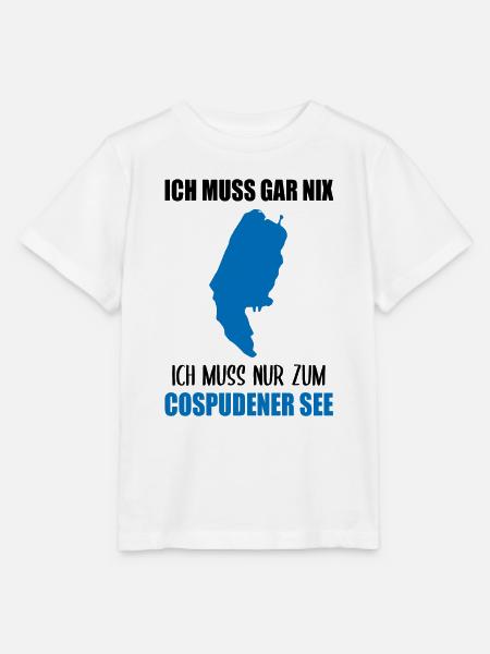 Cospudener See Lebensmotto - Stanley/Stella Kinder T-Shirt MINI CREATOR  - Weiß