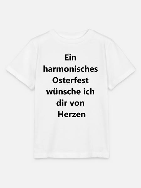 Persönliches Osterpräsent - Stanley/Stella Kinder T-Shirt MINI CREATOR - Weiß