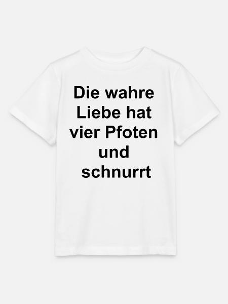 Fellnasen-Geschenk - Stanley/Stella Kinder T-Shirt MINI CREATOR - Weiß