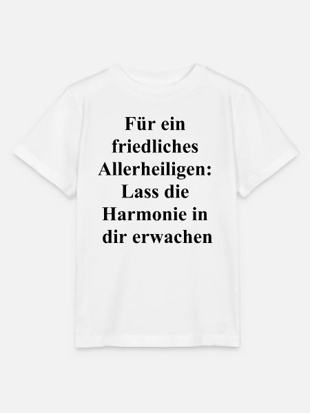 Friedvolle Geschenkideen - Stanley/Stella Kinder T-Shirt MINI CREATOR - Weiß