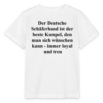 Cadeau de fidélité pour propriétaire de chien - T-shirt bio MINI CREATOR Stanley/Stella Enfant - blanc - Devant - Maike (125cm)