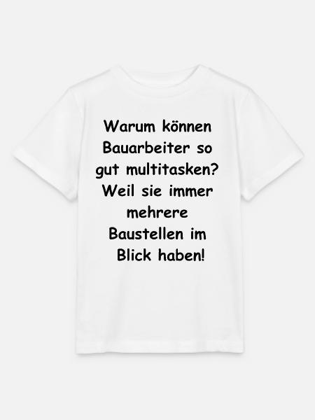 Multitasking Geschenk - Stanley/Stella Kinder T-Shirt MINI CREATOR  - Weiß