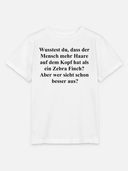Haariger Spaß Geschenk - Stanley/Stella Kinder T-Shirt MINI CREATOR  - Weiß