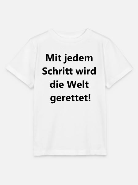 Heldenhaftes Wandergeschenk - Stanley/Stella Kinder T-Shirt MINI CREATOR  - Weiß