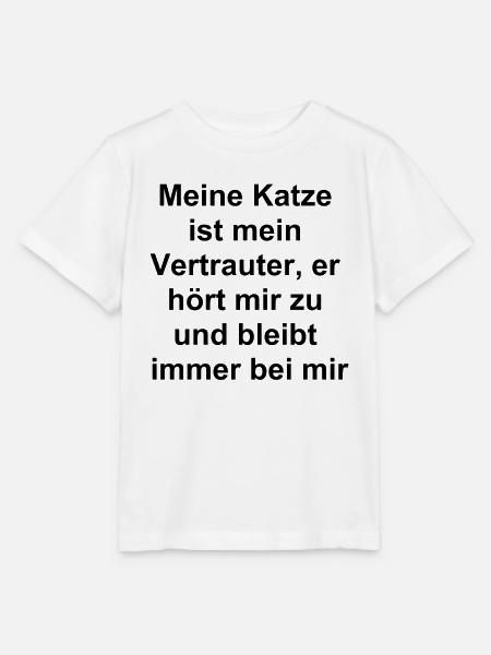 Tierischer Begleiter - Stanley/Stella Kinder T-Shirt MINI CREATOR  - Weiß