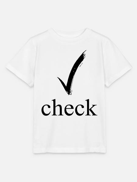 check - Stanley/Stella Kinder T-Shirt MINI CREATOR - Weiß