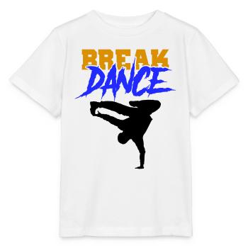 Break Dance - Stanley/Stella MINI CREATOR Kids’ T-Shirt - white - Front - Maike (125cm)