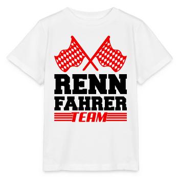 rennfahrer team02 - Stanley/Stella Kinder T-Shirt MINI CREATOR  - Weiß - Vorne - Maike (125cm)