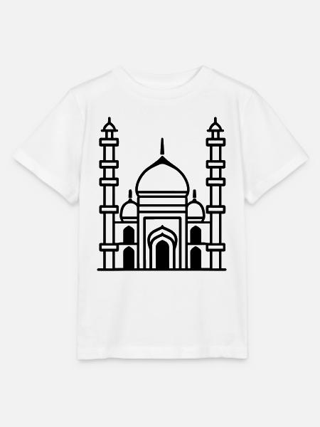 Moschee - Stanley/Stella Kinder T-Shirt MINI CREATOR - Weiß