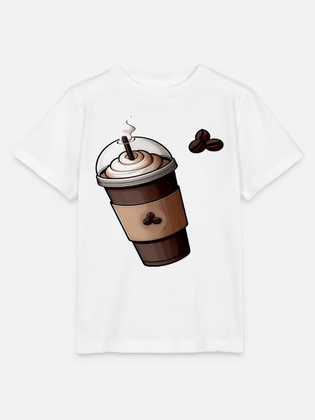 Kaffeetasse - Stanley/Stella Kinder T-Shirt MINI CREATOR - Weiß