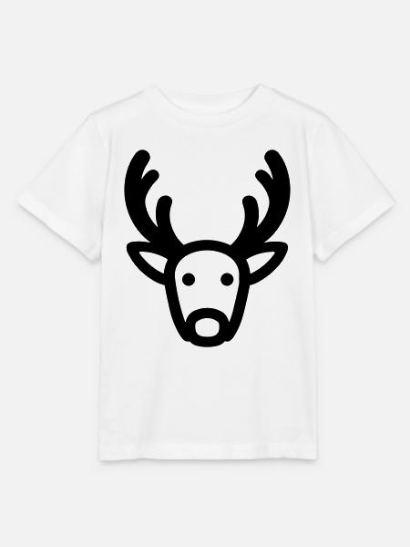 Weihnachtsrentiere - Stanley/Stella Kinder T-Shirt MINI CREATOR - Weiß