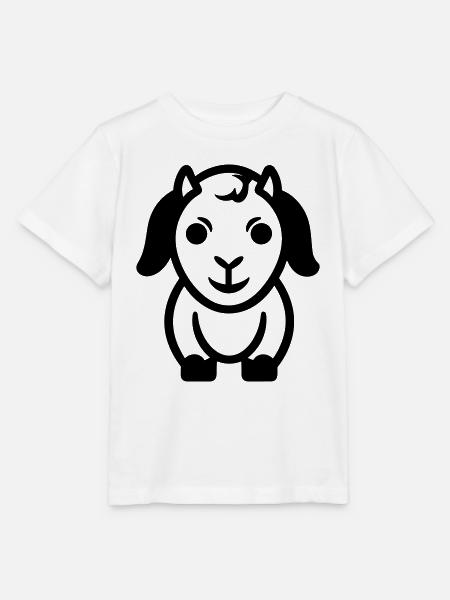 Ziegenbock - Stanley/Stella Kinder T-Shirt MINI CREATOR  - Weiß