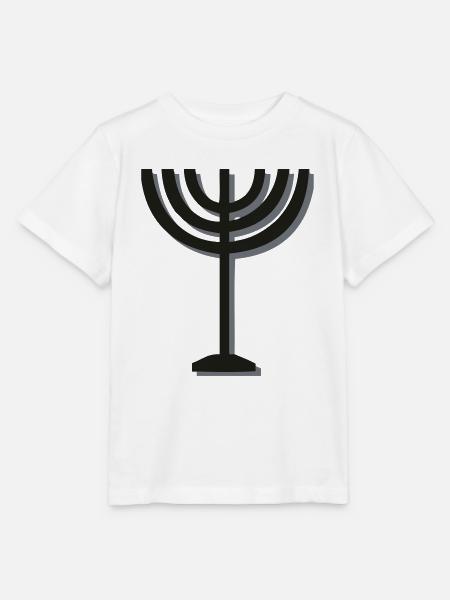 Menora - Stanley/Stella Kinder T-Shirt MINI CREATOR - Weiß