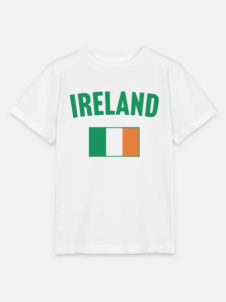 Irland Flagge - Stanley/Stella Kinder T-Shirt MINI CREATOR - Weiß