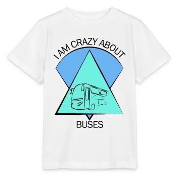 Bus Bus Driver School Bus Bus Bus Bus Driver - Stanley/Stella MINI CREATOR Kids’ T-Shirt - white - Front - Maike (125cm)