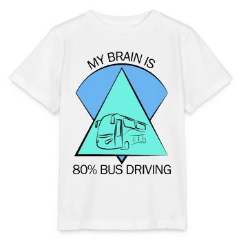 Bus Bus Driver School Bus Bus Bus Bus Driver - Stanley/Stella MINI CREATOR Kids’ T-Shirt - white - Front - Maike (125cm)