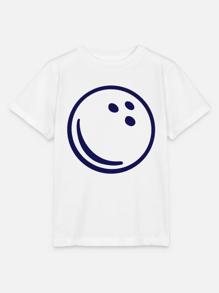 Bowling - Stanley/Stella Kinder T-Shirt MINI CREATOR  - Weiß