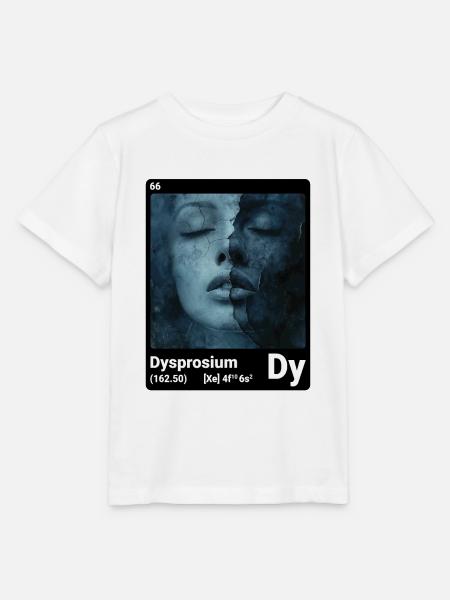AI am Dysprosium (bk) - Stanley/Stella Kinder T-Shirt MINI CREATOR - Weiß