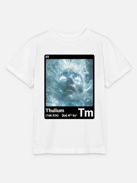 AI am Thulium (bk) - Stanley/Stella Kinder T-Shirt MINI CREATOR  - Weiß