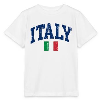 Drapeau italien - T-shirt bio MINI CREATOR Stanley/Stella Enfant - blanc - Devant - Maike (125cm)