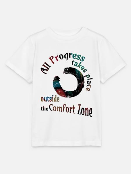 all progress enso dark Kopie - Stanley/Stella Kinder T-Shirt MINI CREATOR  - Weiß