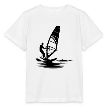 Wellenreiter und Segelfreunde atemberaubende Segel - Stanley/Stella Kinder T-Shirt MINI CREATOR  - Weiß - Vorne - Maike (125cm)