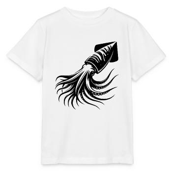 deep-sea hunter Humboldt-Kalmar - Stanley/Stella MINI CREATOR Kids’ T-Shirt - white - Front - Maike (125cm)