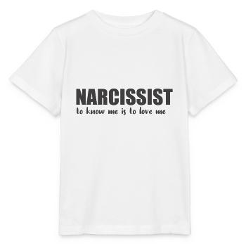 Narcissist - Stanley/Stella MINI CREATOR Kids’ T-Shirt - white - Front - Maike (125cm)