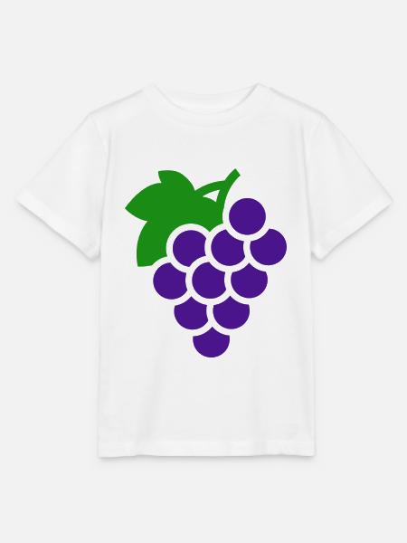 Trauben Geschenk - Stanley/Stella Kinder T-Shirt MINI CREATOR - Weiß