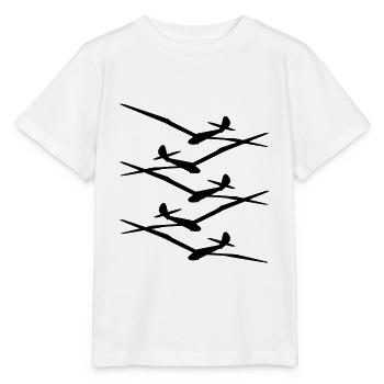 Planeurs Planeurs Planeurs - T-shirt bio MINI CREATOR Stanley/Stella Enfant - blanc - Devant - Maike (125cm)