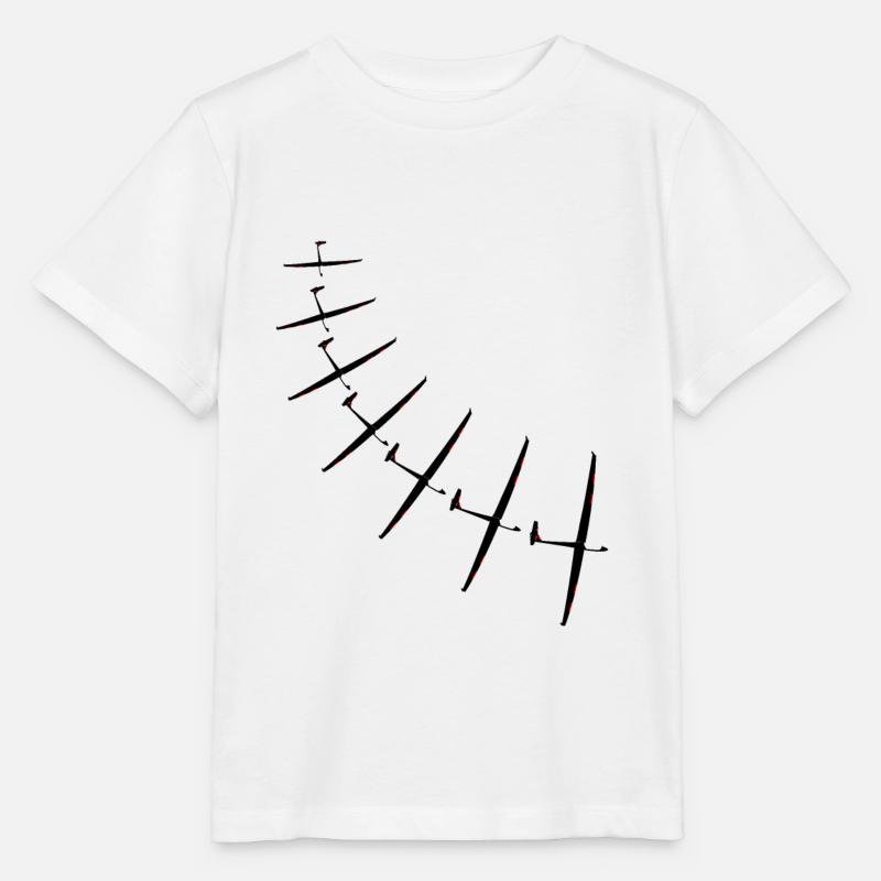 Planeurs Planeurs Planeurs - T-shirt bio MINI CREATOR Stanley/Stella Enfant - blanc